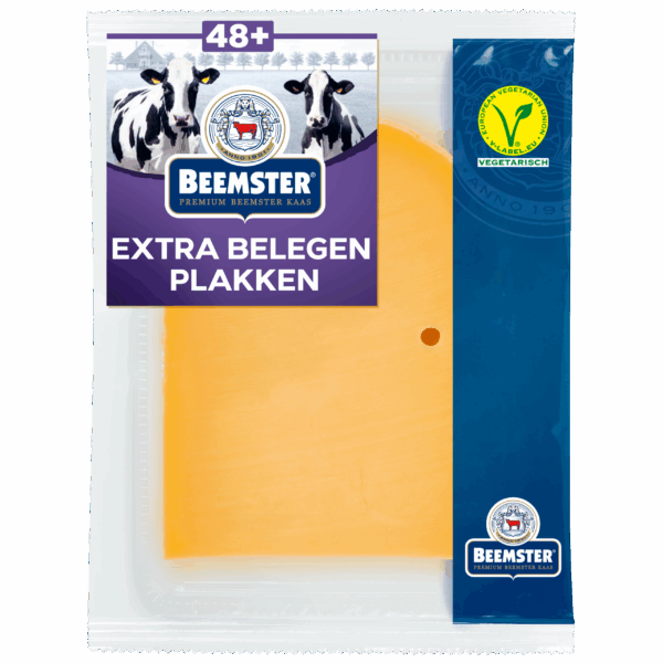 Beemster Extra belegen 48+ plakken - PLUS