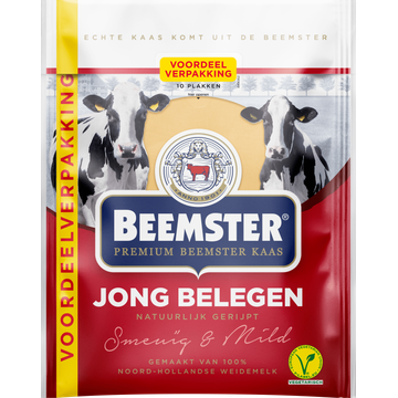 Beemster Jong Belegen plakken voordeelverpakking - JUMBO