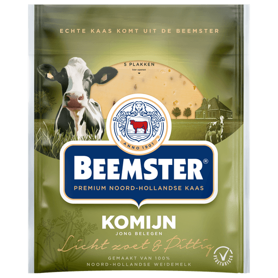 Beemster Komijn kaas 48+ plakken - Dirk