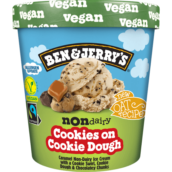 Ben & Jerry's Cookies on cookie non dairy - Dirk