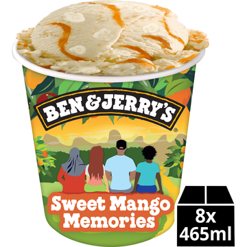 Ben & Jerry's Mango Memories 465ML - JUMBO