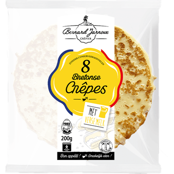 Bernard Jarnoux Crepes Naturel 8 Stuks - JUMBO