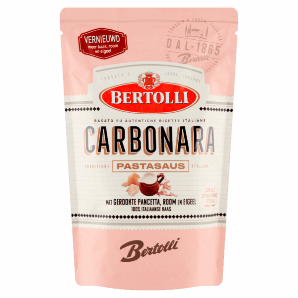 Bertolli Pastasaus Carbonara - PLUS