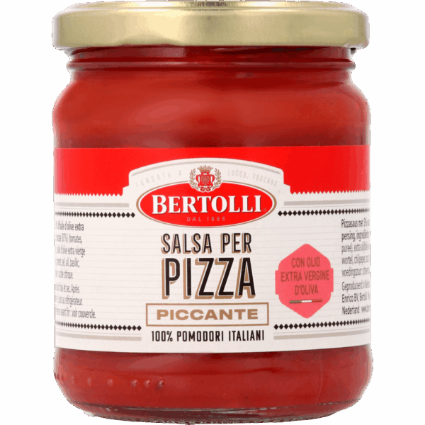 Bertolli Pizzasaus Piccante - PLUS