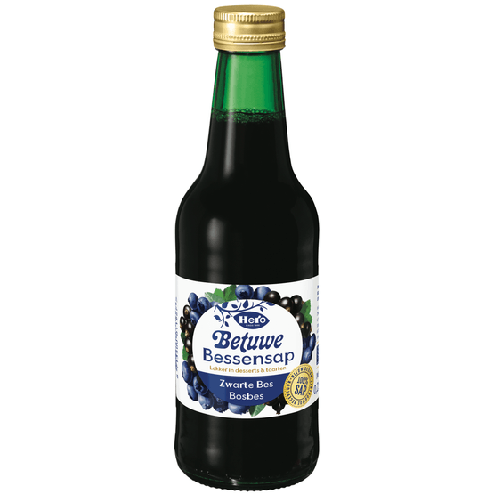 Betuwe Bessensap zwarte bes en bosbes - Dirk