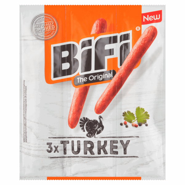 BiFi Turkey 3x20 gram - PLUS