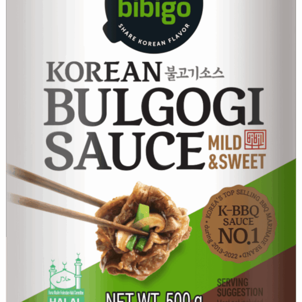Bibigo Koreaanse bulgogi saus mild & zoet - PLUS