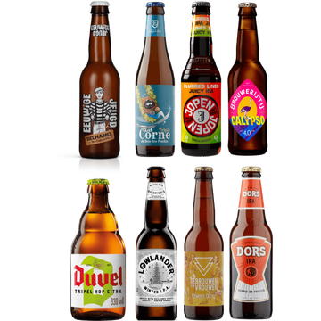 Bier Proeverij Middel - 8 Flesjes - JUMBO