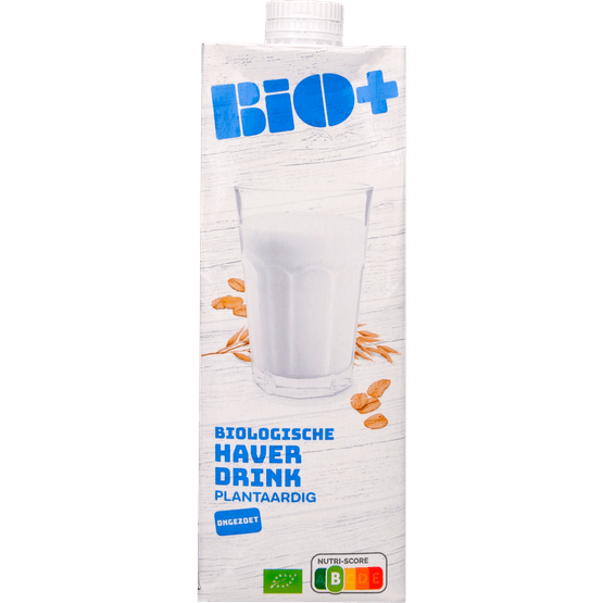 Bio+ Biologische haverdrink ongezoet plantaardig - Dirk