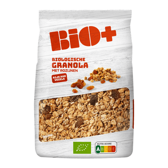 Bio+ Granola rozijnen - Dirk