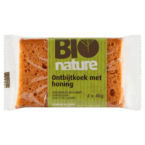 Bio Nature Ontbijtkoeken 4x2 bio - PLUS