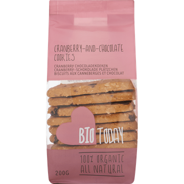 Bio Today Cranberry Chocoladekoeken - JUMBO