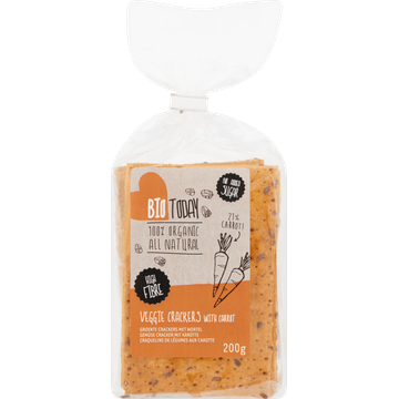 Bio Today Groentecrackers met Wortel - JUMBO
