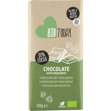 BioToday Chocolade met Hazelnoten - JUMBO