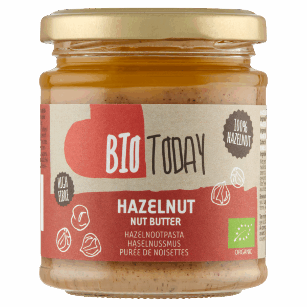 BioToday Hazelnootpasta bio - PLUS