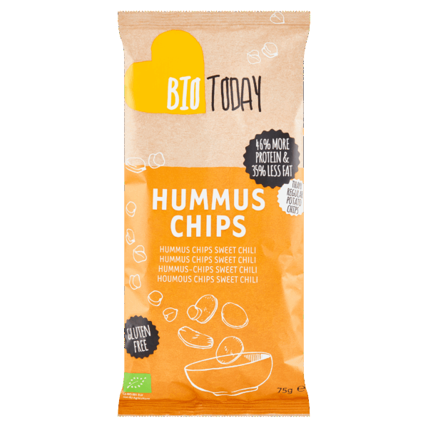 BioToday Hummuschips Sweet Chili Bio - PLUS