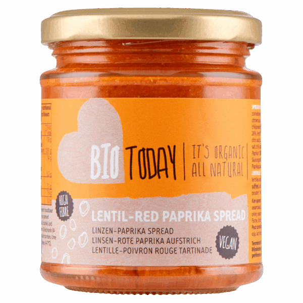 BioToday Lentil-red paprika bio - PLUS