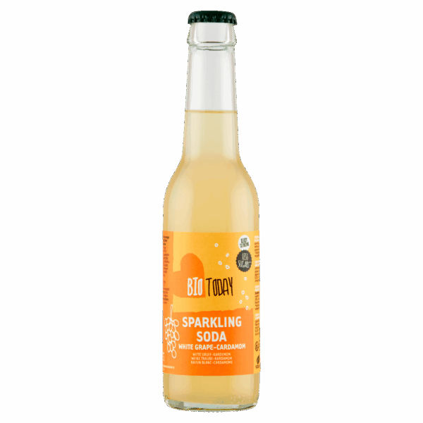 BioToday Soda white grape & cardamom - PLUS