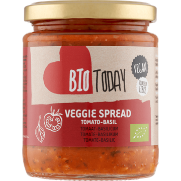 BioToday Veggie Spread Tomaat-Basilicum - JUMBO