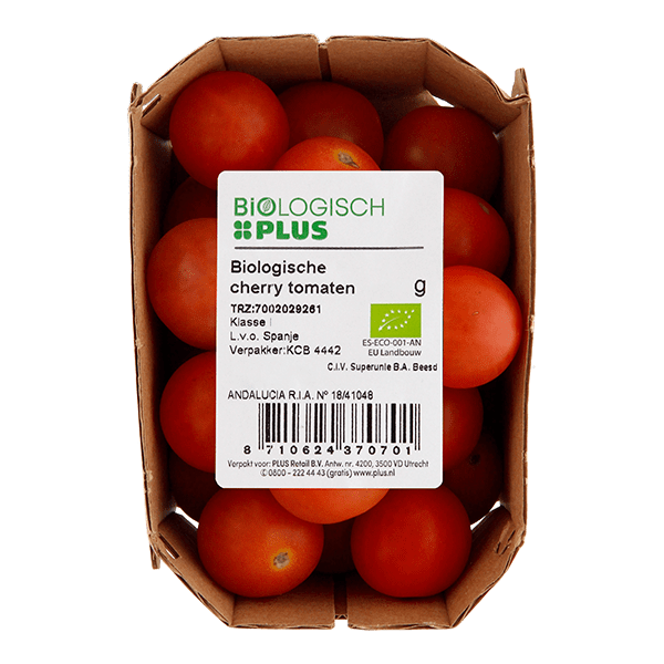 Biologisch PLUS Cherrytomaten biologisch - PLUS