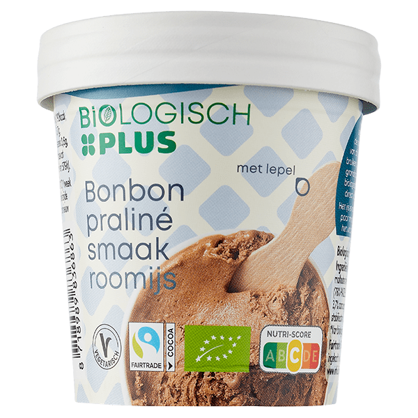 Biologisch PLUS Chocolade Bonbon - PLUS