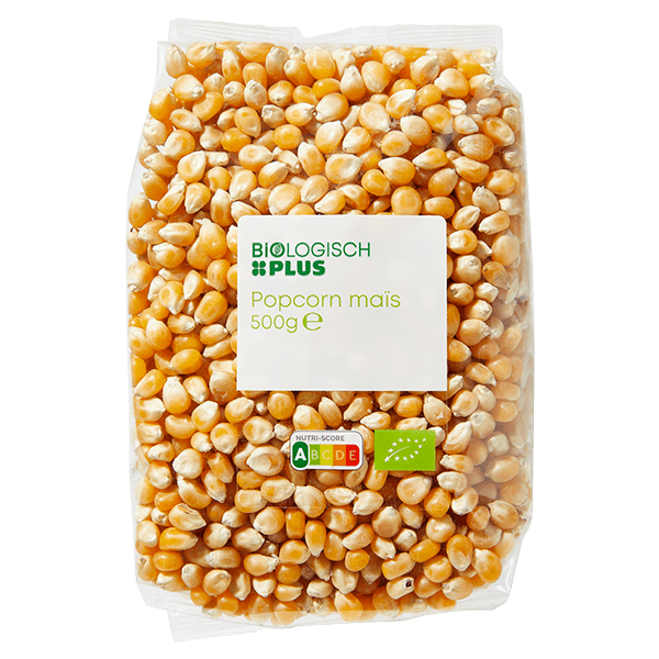 Biologisch PLUS Popcorn mais biologisch - PLUS