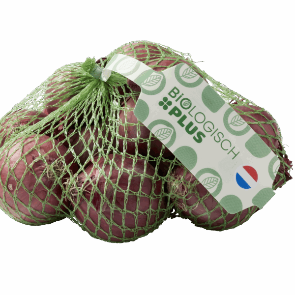 Biologisch PLUS Rode Uien - PLUS
