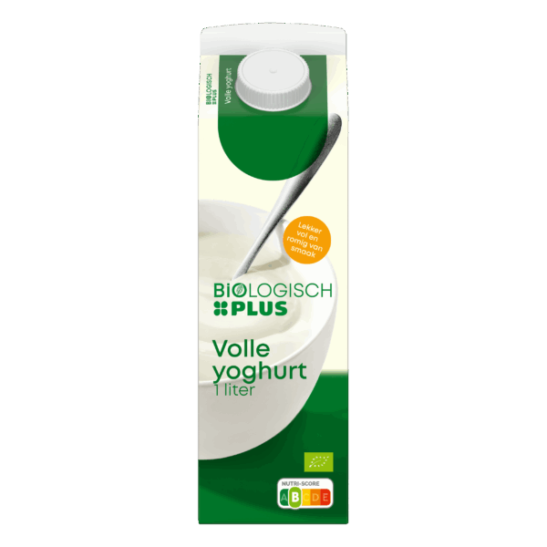 Biologisch PLUS Volle yoghurt - PLUS