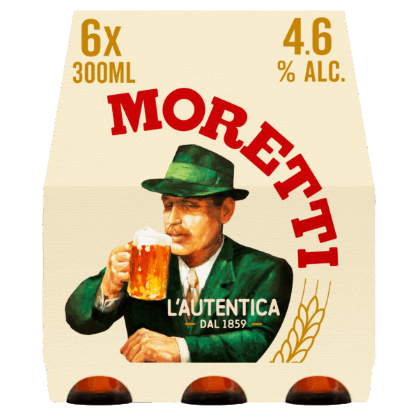 Birra Moretti L'Autentica bier fles - PLUS