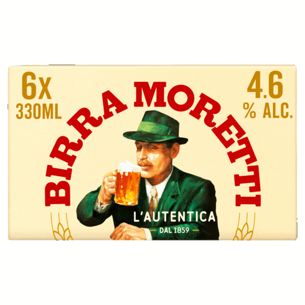 Birra Moretti L'Autentica bier - PLUS