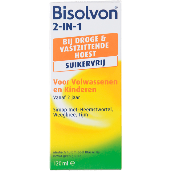 Bisolvon 2 in 1 suikervrij - Dirk