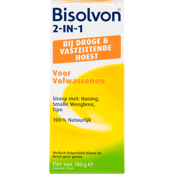 Bisolvon Hoestsiroop 2 in 1 volwassenen - Dirk