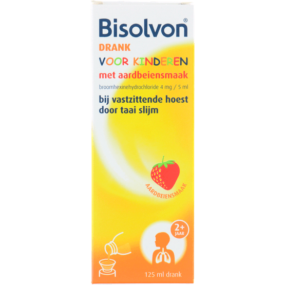 Bisolvon Kids aardbei - Dirk
