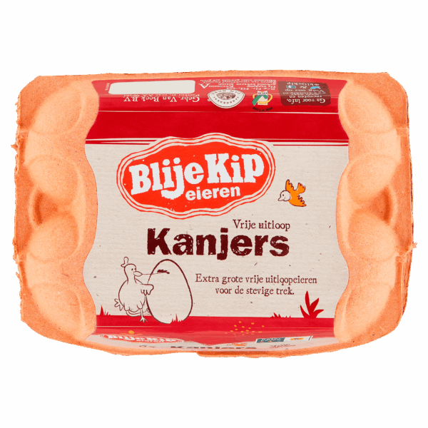 Blije Kip Kanjers vrije uitloop eieren L/XL - PLUS