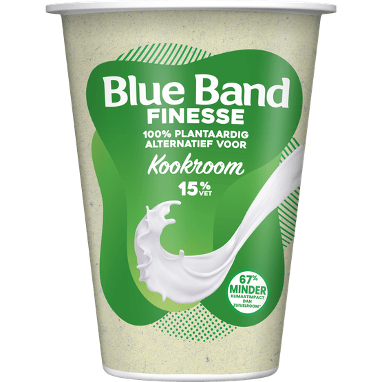 Blue Band Alternatief kookroom vegan finesse plant - Dirk