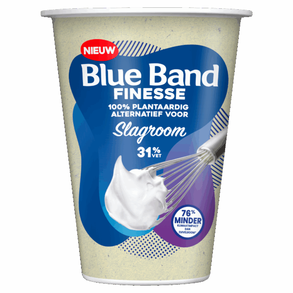 Blue Band Finesse 31% slagroom - PLUS