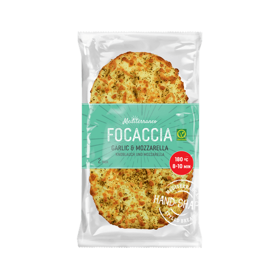 Boboli Duo focaccia kruidenboter & mozzarella - Dirk