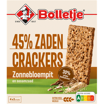 Bolletje 45% Zadencrackers Zonnebloempit - JUMBO