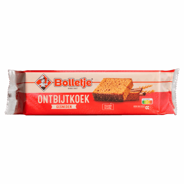 Bolletje Ontbijtkoek naturel gesneden - PLUS