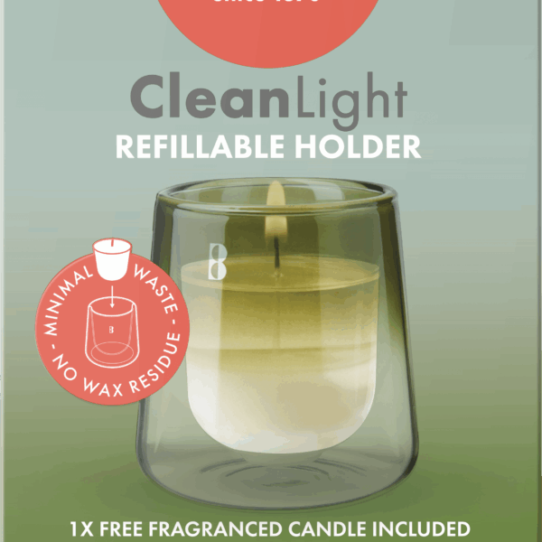 Bolsius Clean Light starterskit geur navulling - PLUS