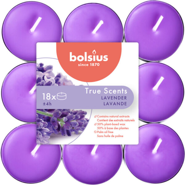 Bolsius Geurtheelichten True Scents Lavendel - Albert Heijn