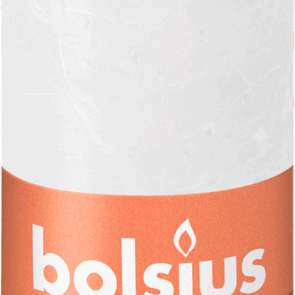 Bolsius Rustiek Shine 13cm Cloudy White - PLUS