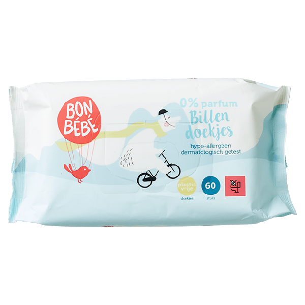Bonbebe Billendoekjes 0% parfum - PLUS
