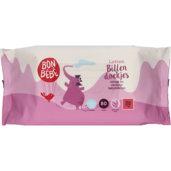 Bonbébé Billendoekjes lotion - Dirk