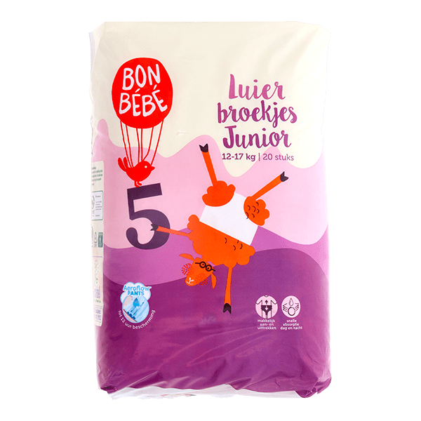 Bonbebe Luierbroekjes 5 junior 2-17 kg - PLUS