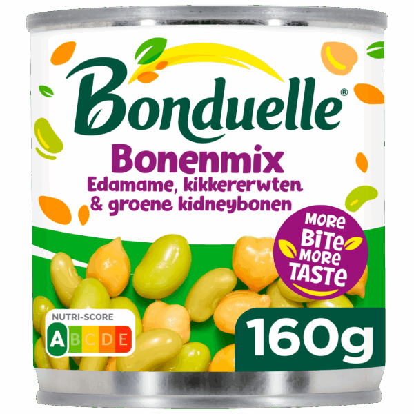 Bonduelle Bonenmix Edamame en Kikkererwten - PLUS