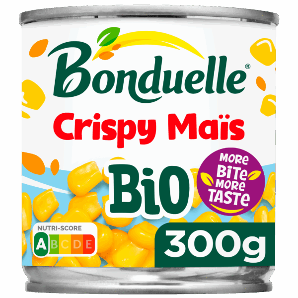 Bonduelle Crispy maïs biologisch - PLUS