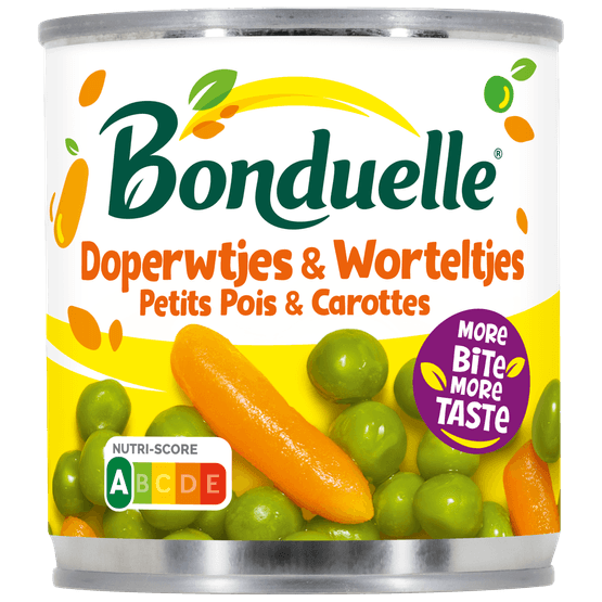 Bonduelle Doperwtjes & worteltjes extra fijn - Dirk