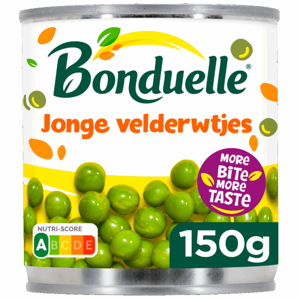 Bonduelle Jonge velderwtjes - PLUS