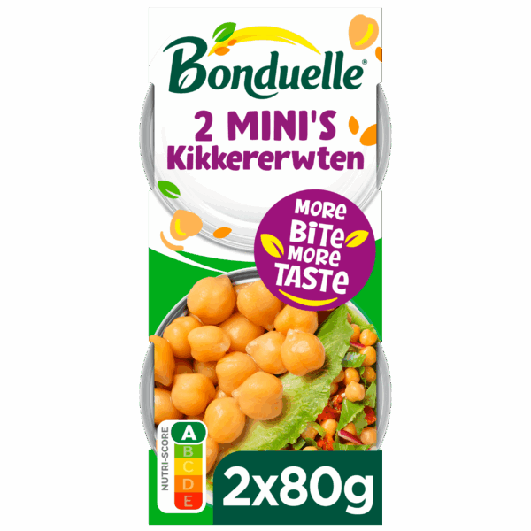 Bonduelle Kikkererwten 2 mini's - PLUS